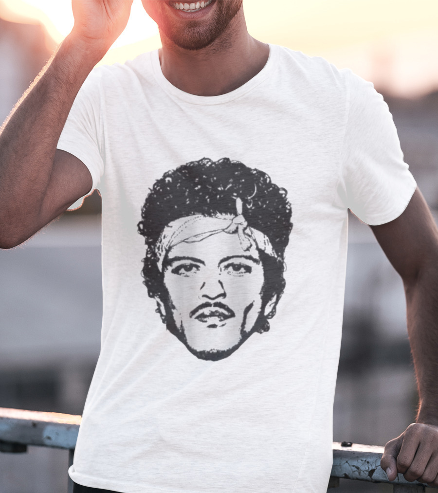 The Romantic Curly Hair Bandana T-Shirt