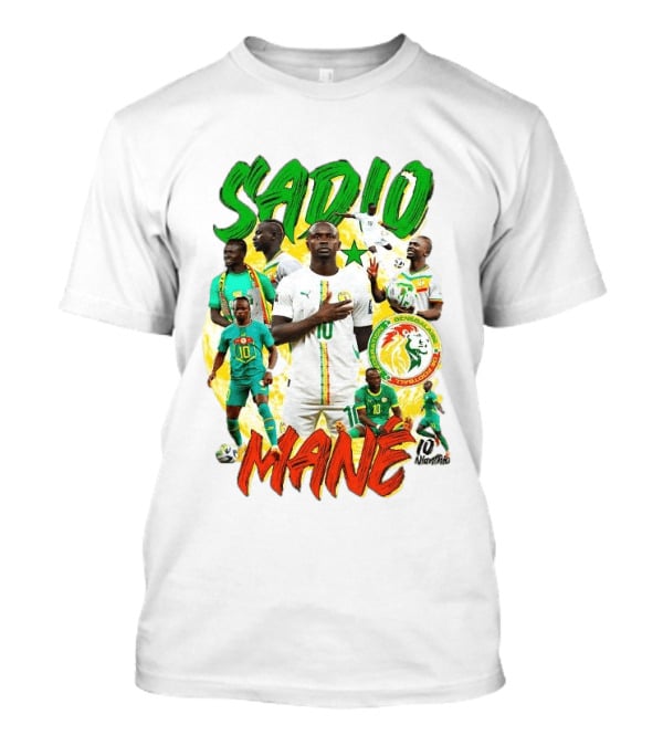 Sadio Mané Senegal National Football Team 10 2026 T-Shirt