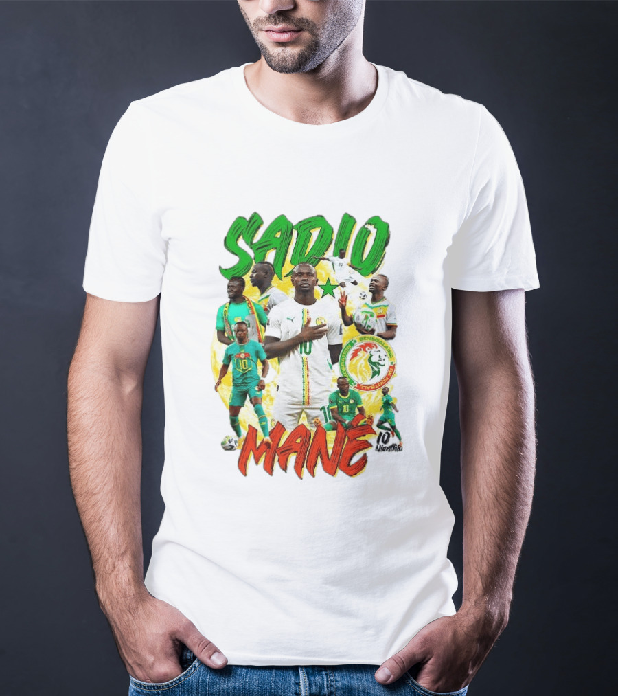 Sadio Mané Senegal National Football Team 10 2026 T-Shirt