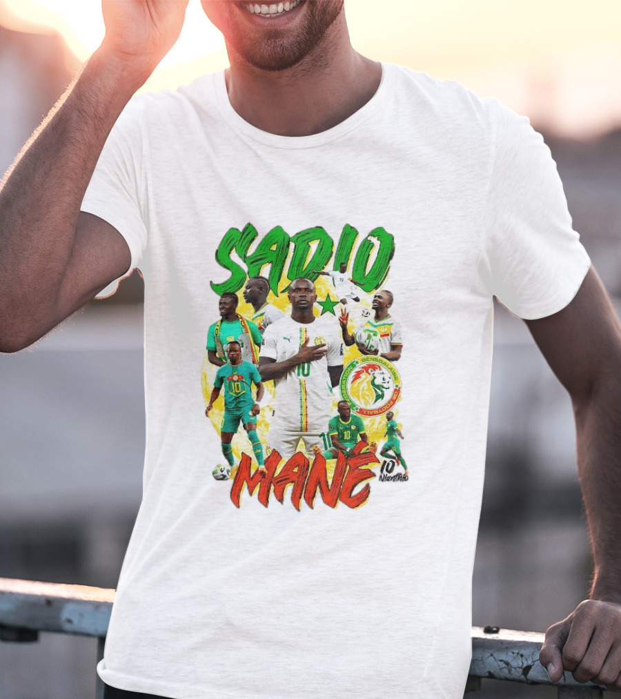 Sadio Mané Senegal National Football Team 10 2026 T-Shirt