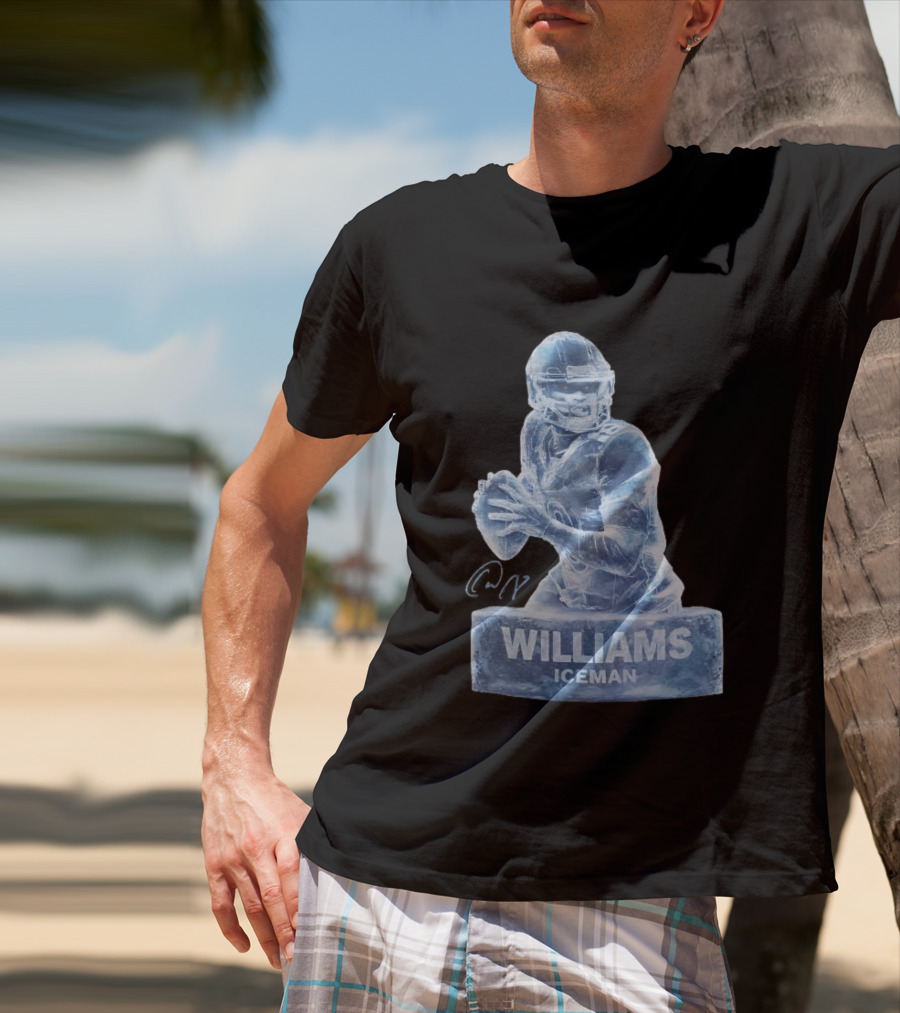 Williams Iceman Chicago Bears Sculpture T-Shirt