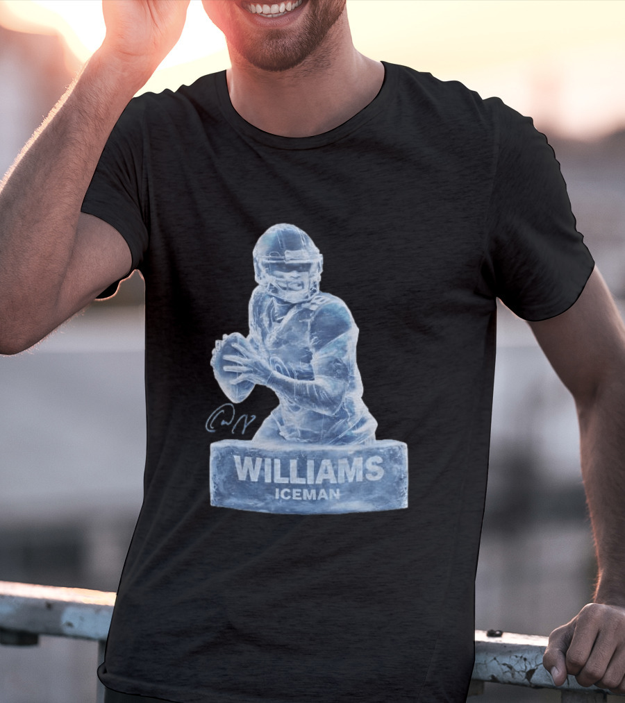 Williams Iceman Chicago Bears Sculpture T-Shirt