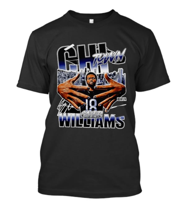 CHI Town Caleb Williams 18 NFLPA T-Shirt