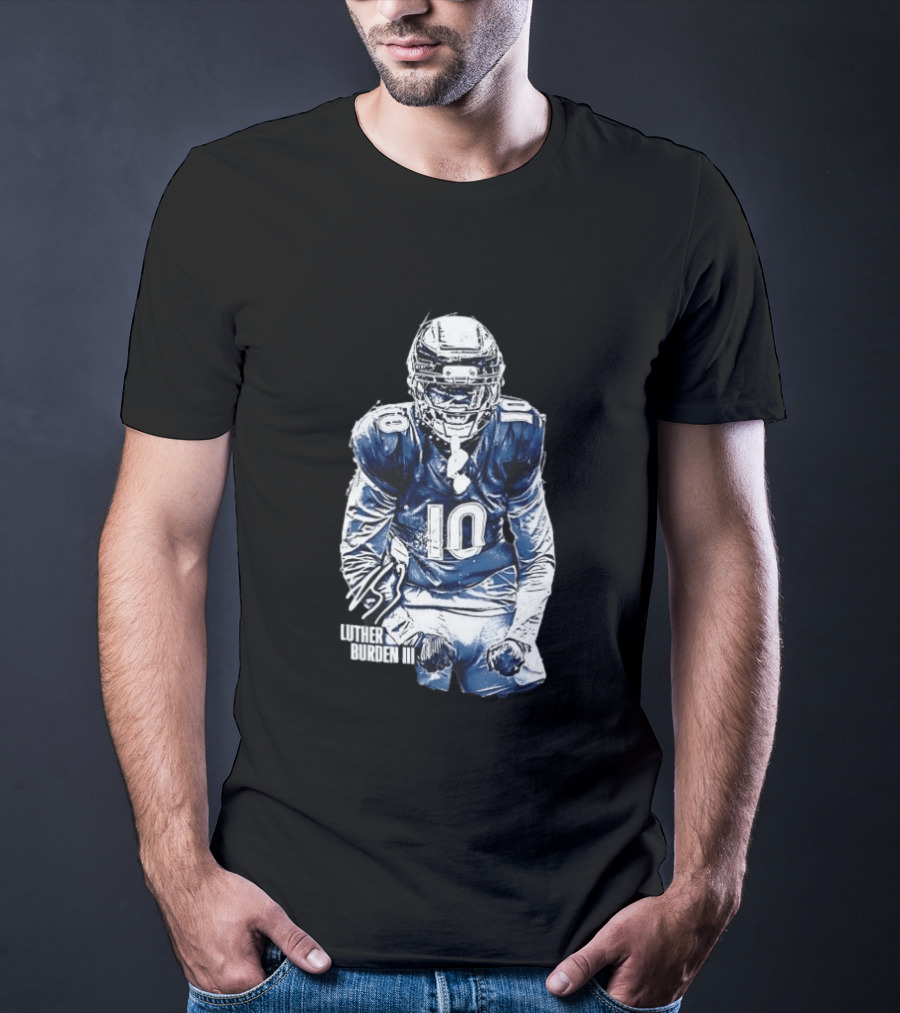 Luther Burden III Chicago Bears Number 10 T-Shirt
