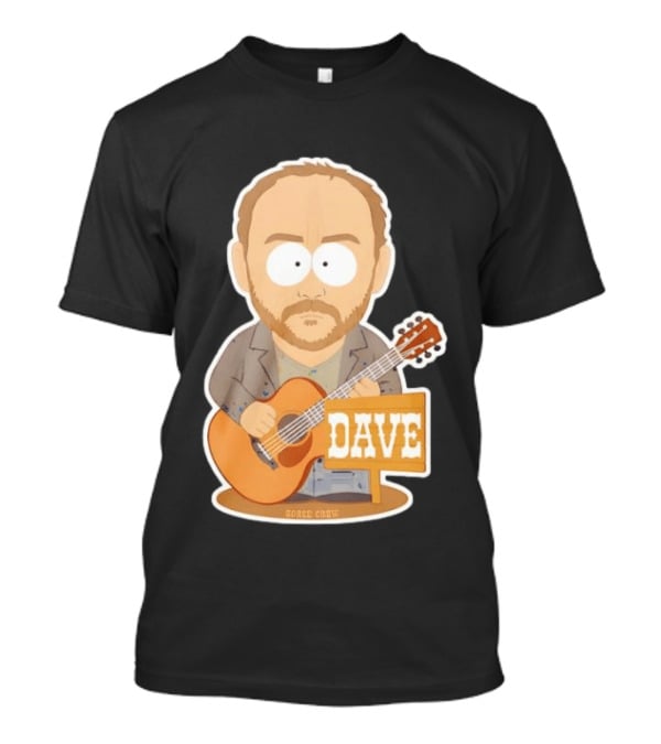 South Park Dave Matthews Band Gorge Crew 2025 Dave Guitar T-Shirt