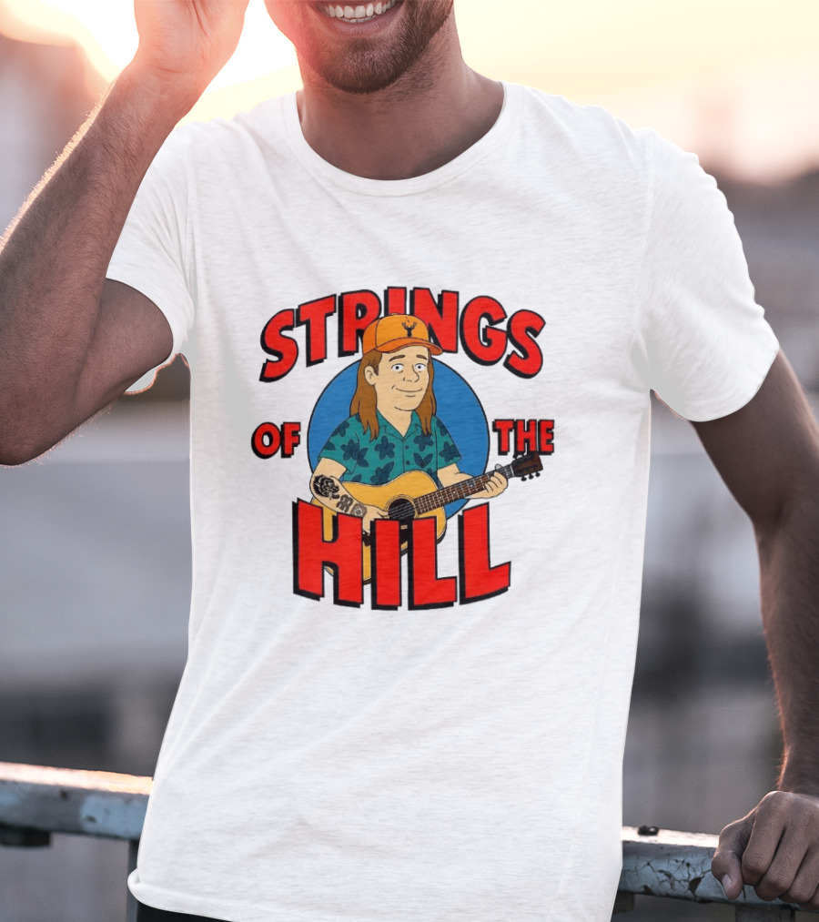 Strings Of The Hill Guitar T-Shirt