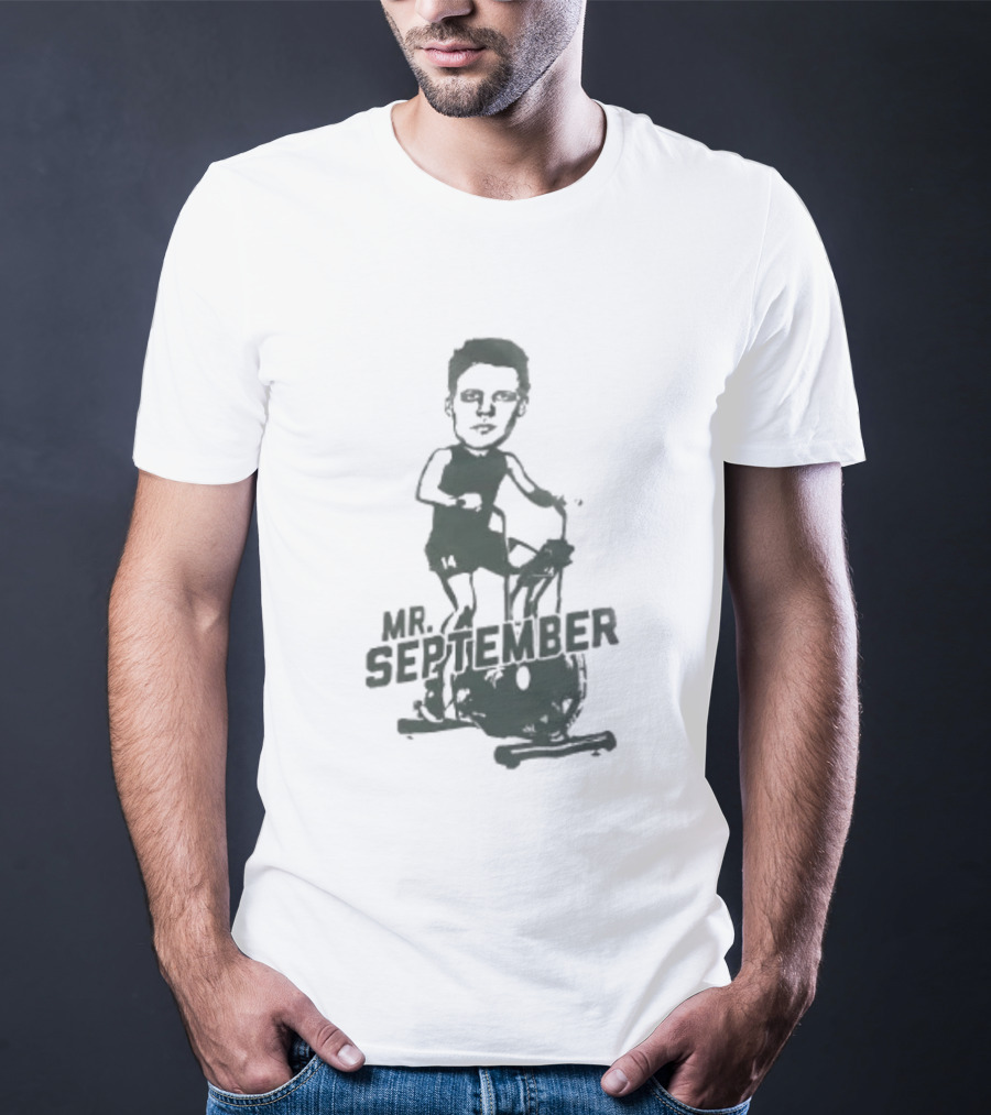 Trending Zach Parise Mr September Minnesota Wild Hockey T-Shirt