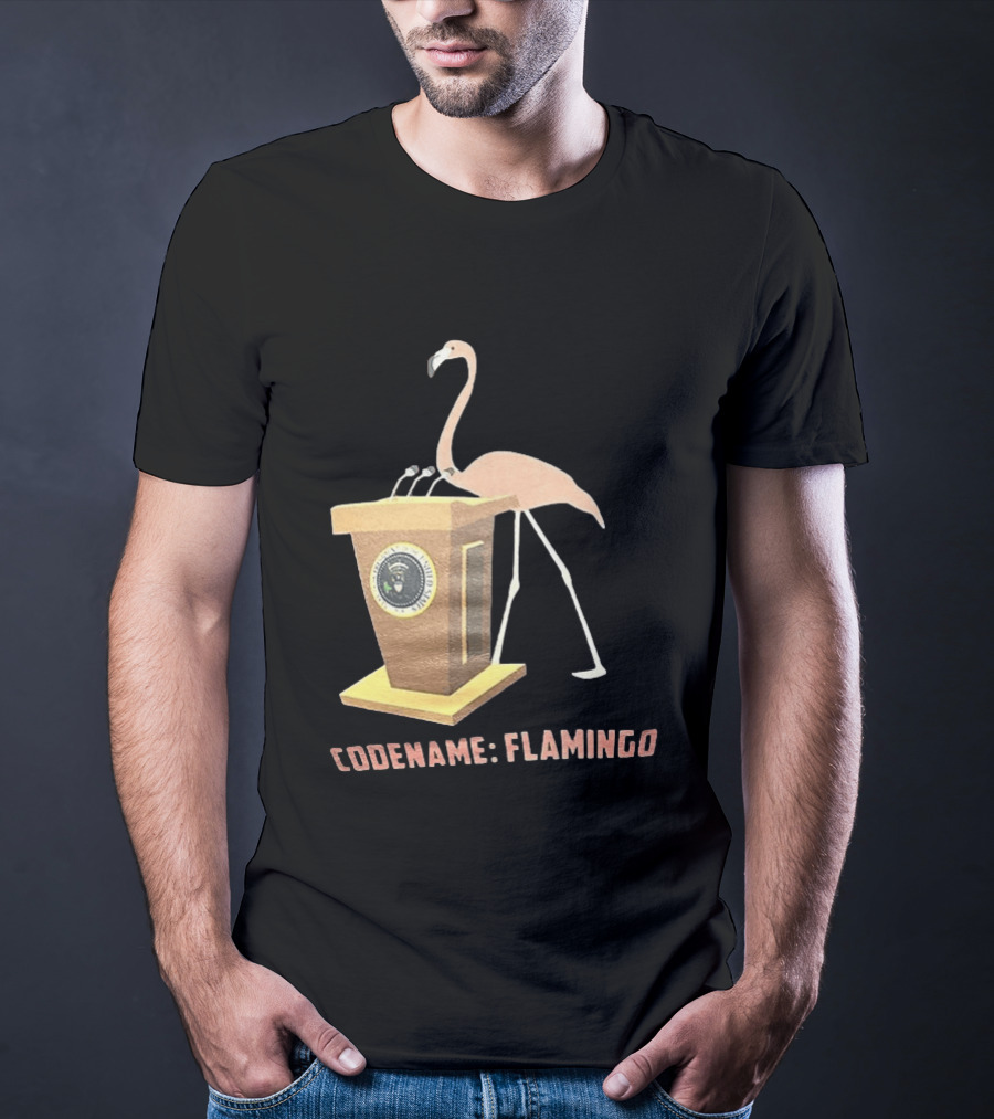 Codename Flamingo Presidential Podium Seal T-Shirt