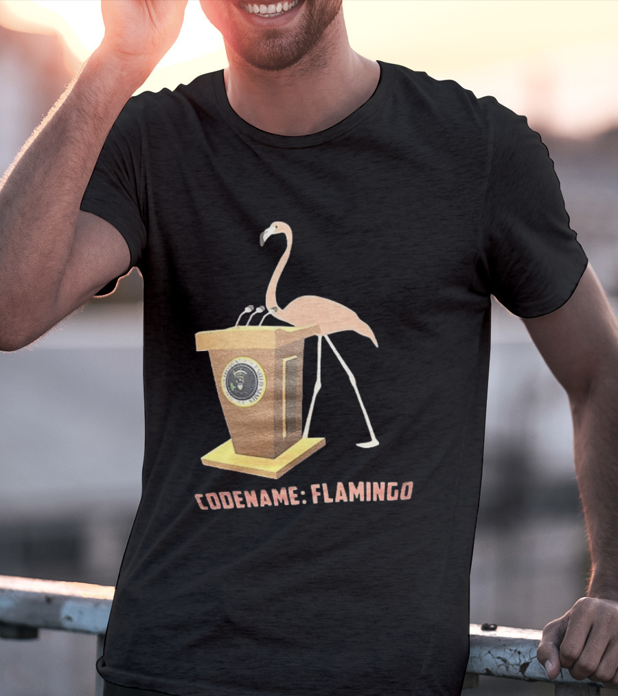 Codename Flamingo Presidential Podium Seal T-Shirt