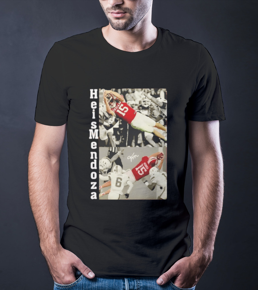 Heisman Mendoza Indiana Football 15 T-Shirt