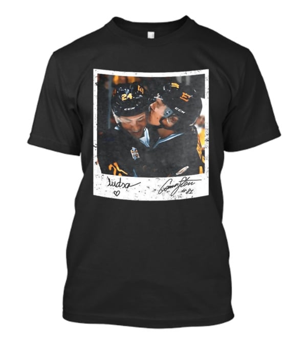 Ilya Rozanov Shane Hollander Kiss Hockey Polaroid Rivalry Movie Scene 24 87 T-Shirt