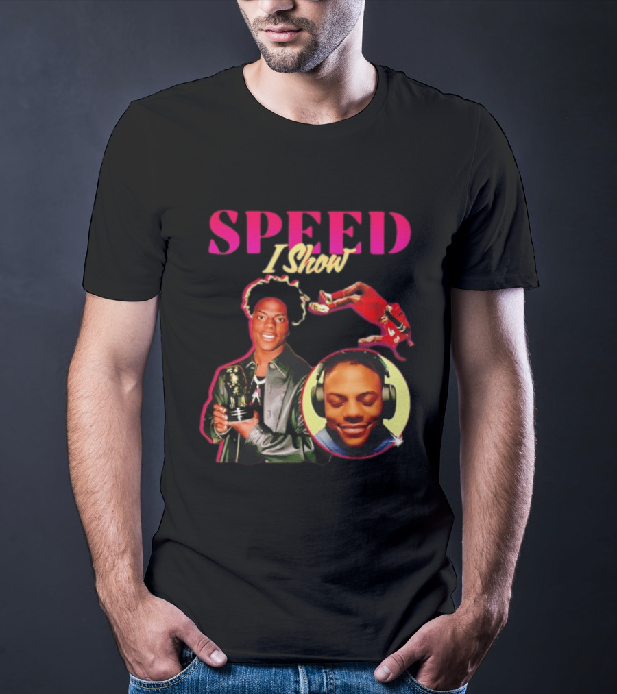 Speed I Show IShowSpeed Soccer Highlights Gaming T-Shirt