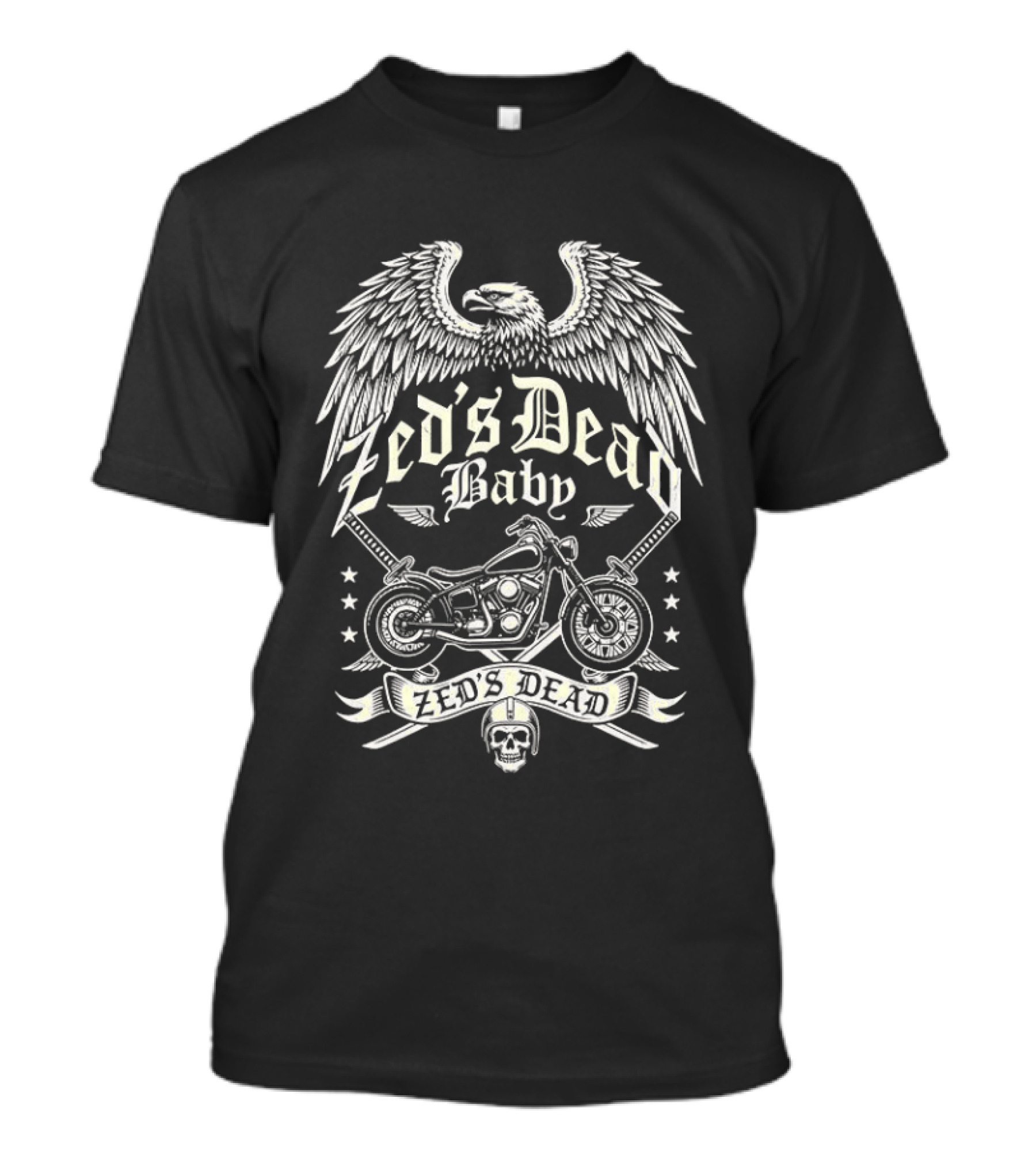 Zed's Dead Baby Motorcycles Eagle T-Shirt