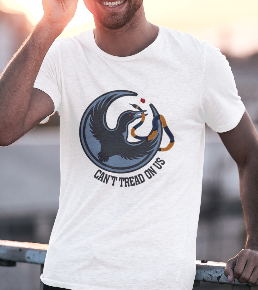 Minnesota Rebel Alliance Can't Tread On Us Bird And Serpent T-Shirt