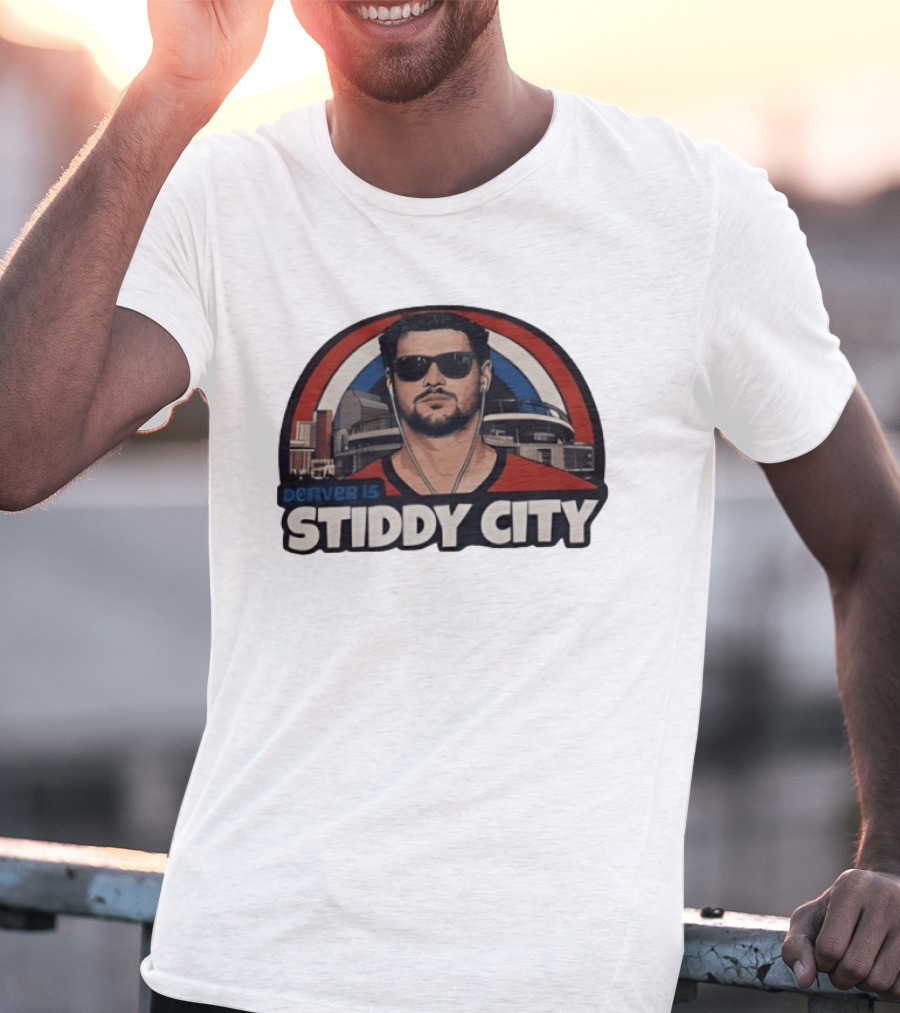 Jarrett Stidham Denver 15 Stiddy City T-Shirt