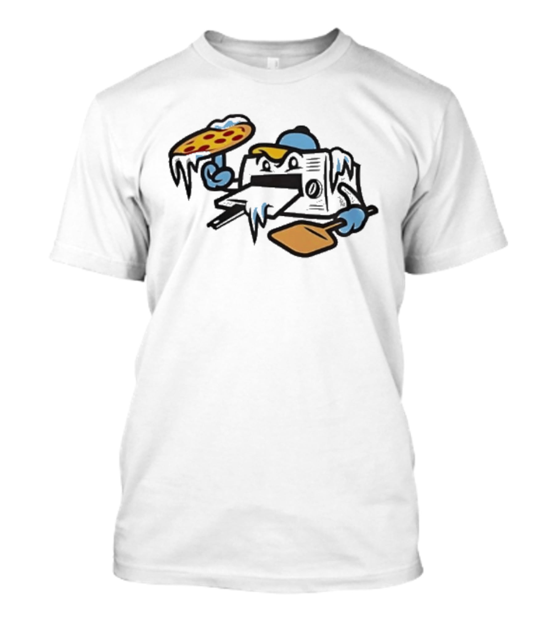 Wisconsin Timber Rattlers Frozen Pizzas 2026 Night Mascot Pizza Oven T-Shirt