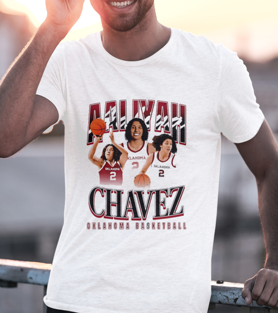 Aaliyah Chavez Oklahoma Basketball Star Number 2 T-Shirt