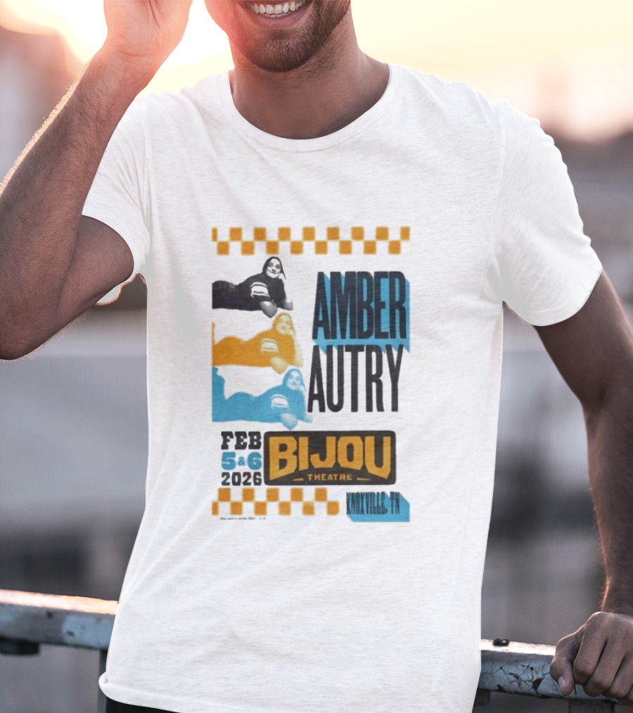 Amber Autry Live Comedy February 5 6 2026 Bijou Theatre Knoxville TN T-Shirt