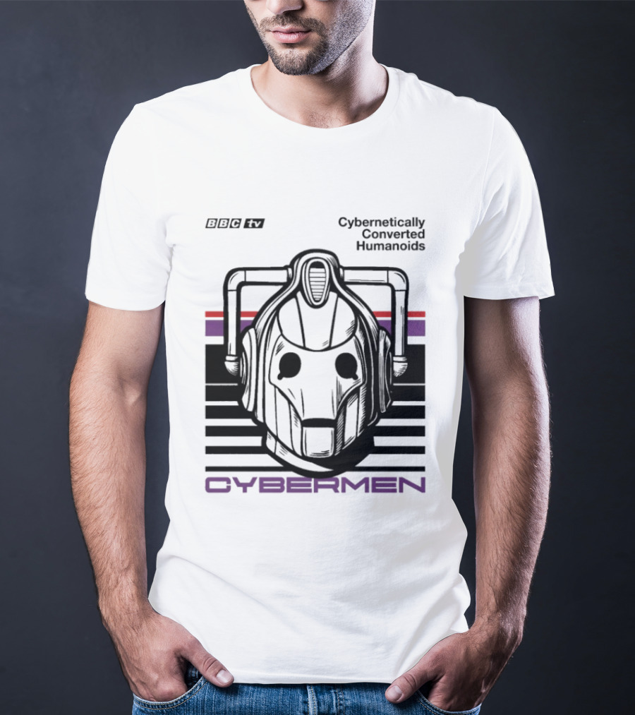 BBC TV Cybermen Cybernetically Converted Humanoids T-Shirt