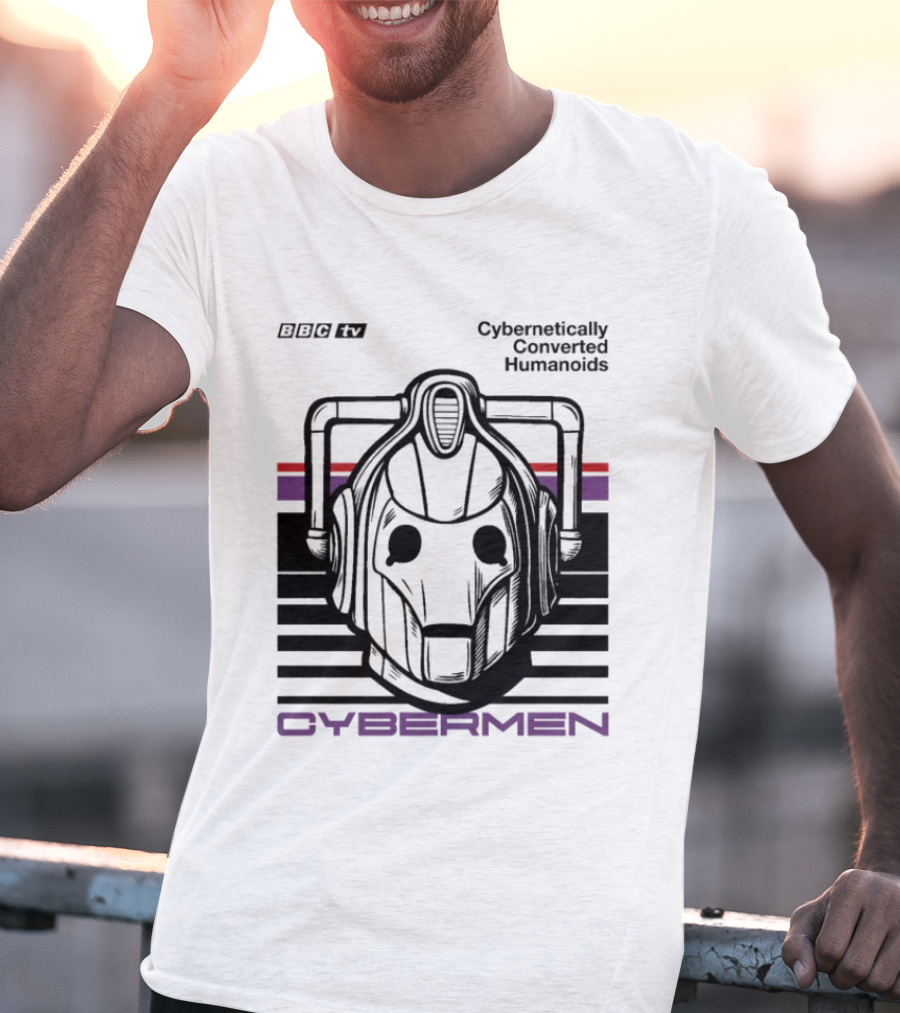 BBC TV Cybermen Cybernetically Converted Humanoids T-Shirt
