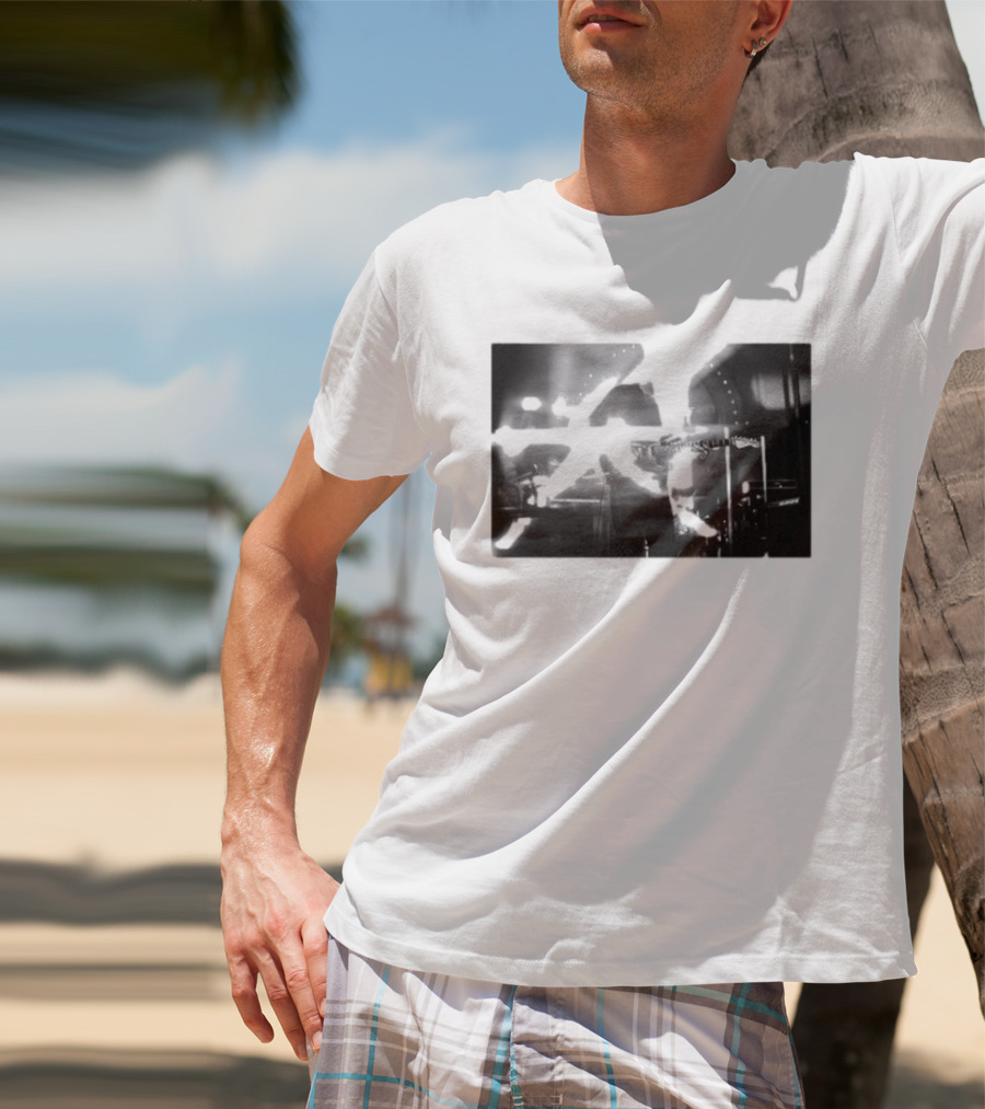 Tom Misch Portland Live Performance Photography Monochrome T-Shirt