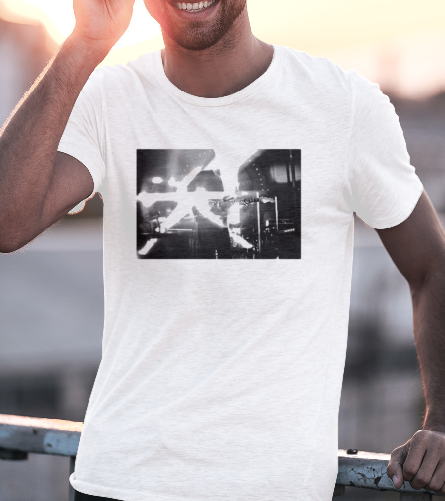 Tom Misch Portland Live Performance Photography Monochrome T-Shirt