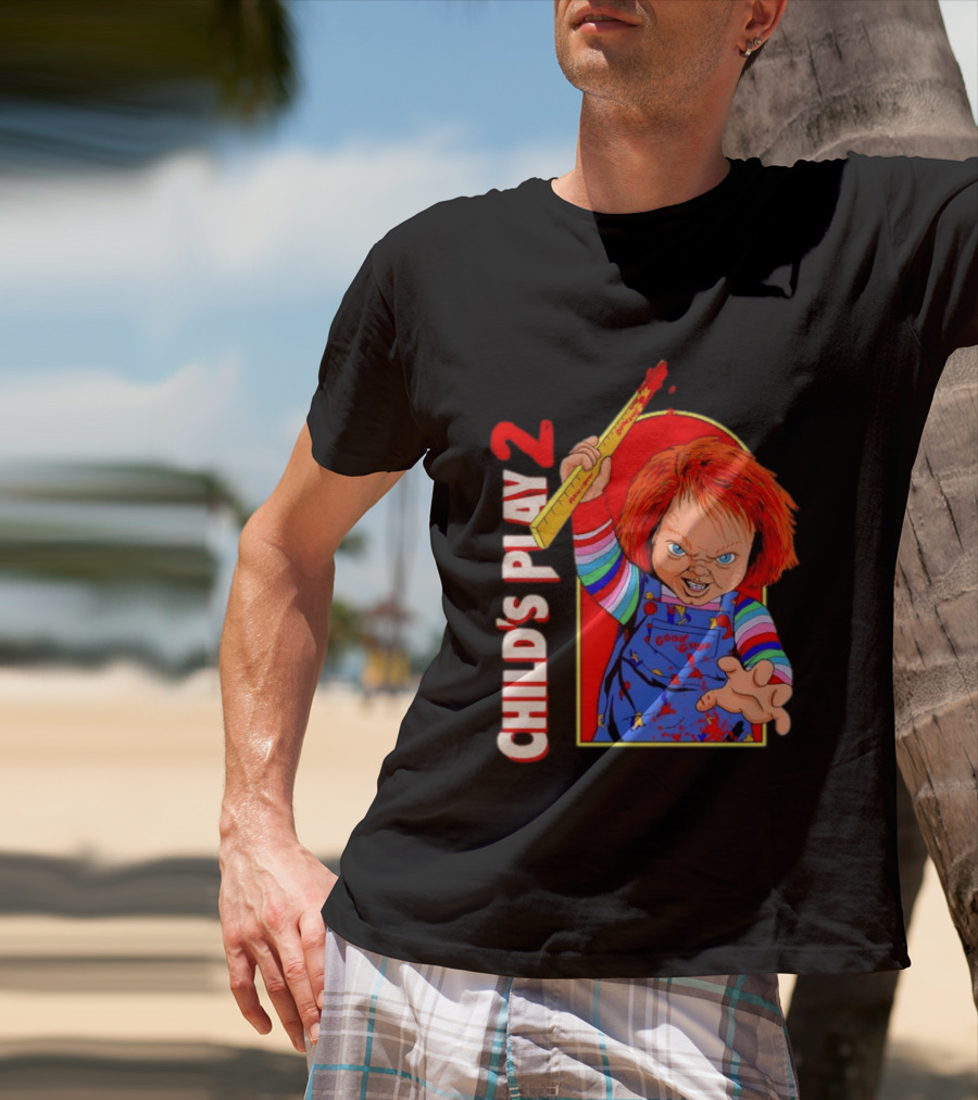 Child's Play 2 Chucky Good Guys Ruler T-Shirt
