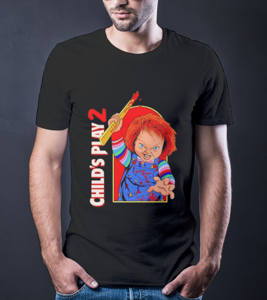 Child's Play 2 Chucky Good Guys Ruler T-Shirt