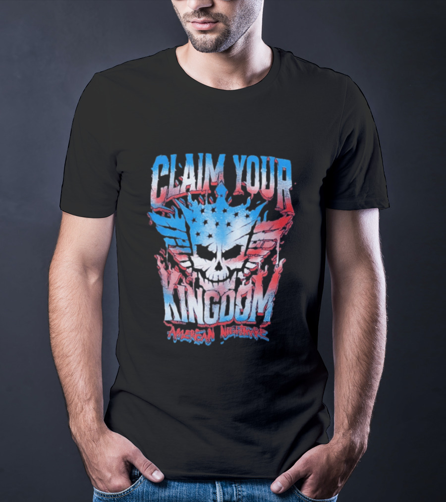 Claim Your Kingdom American Nightmare Cody Rhodes Chenille Pullover T-Shirt