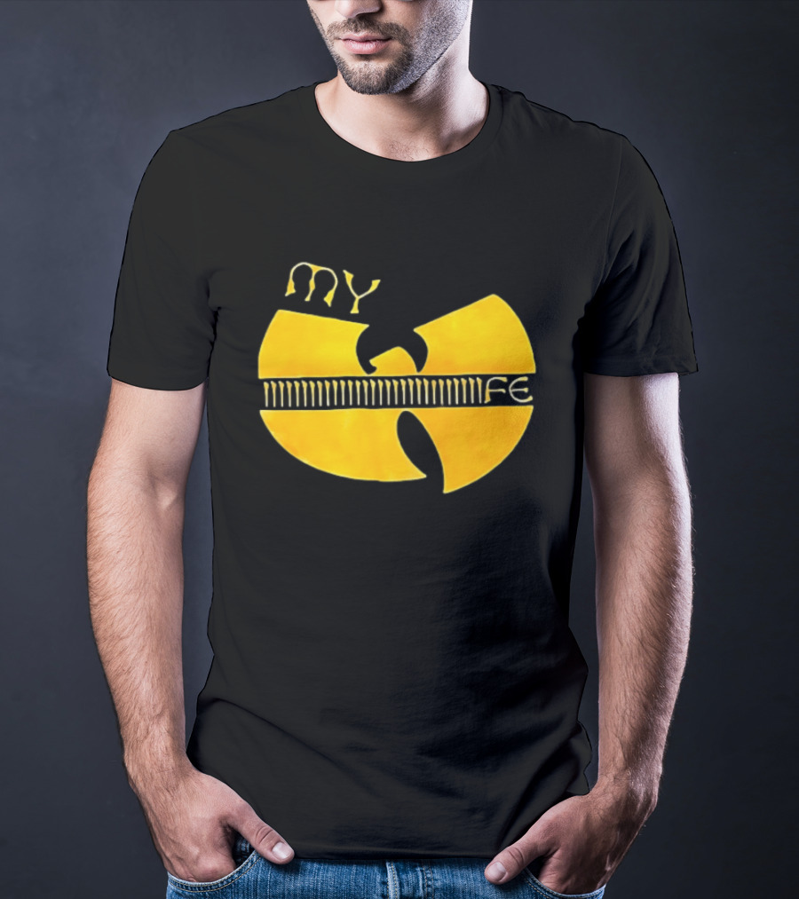 Yellow Wu Tang Clan My Life Symbolic Tribute Collaboration T-Shirt