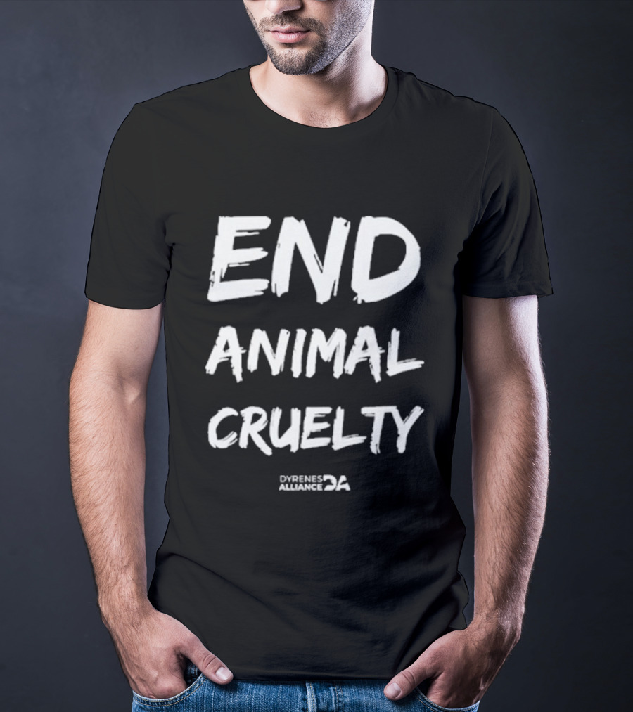 End Animal Cruelty John Oberg Mission DXEA T-Shirt