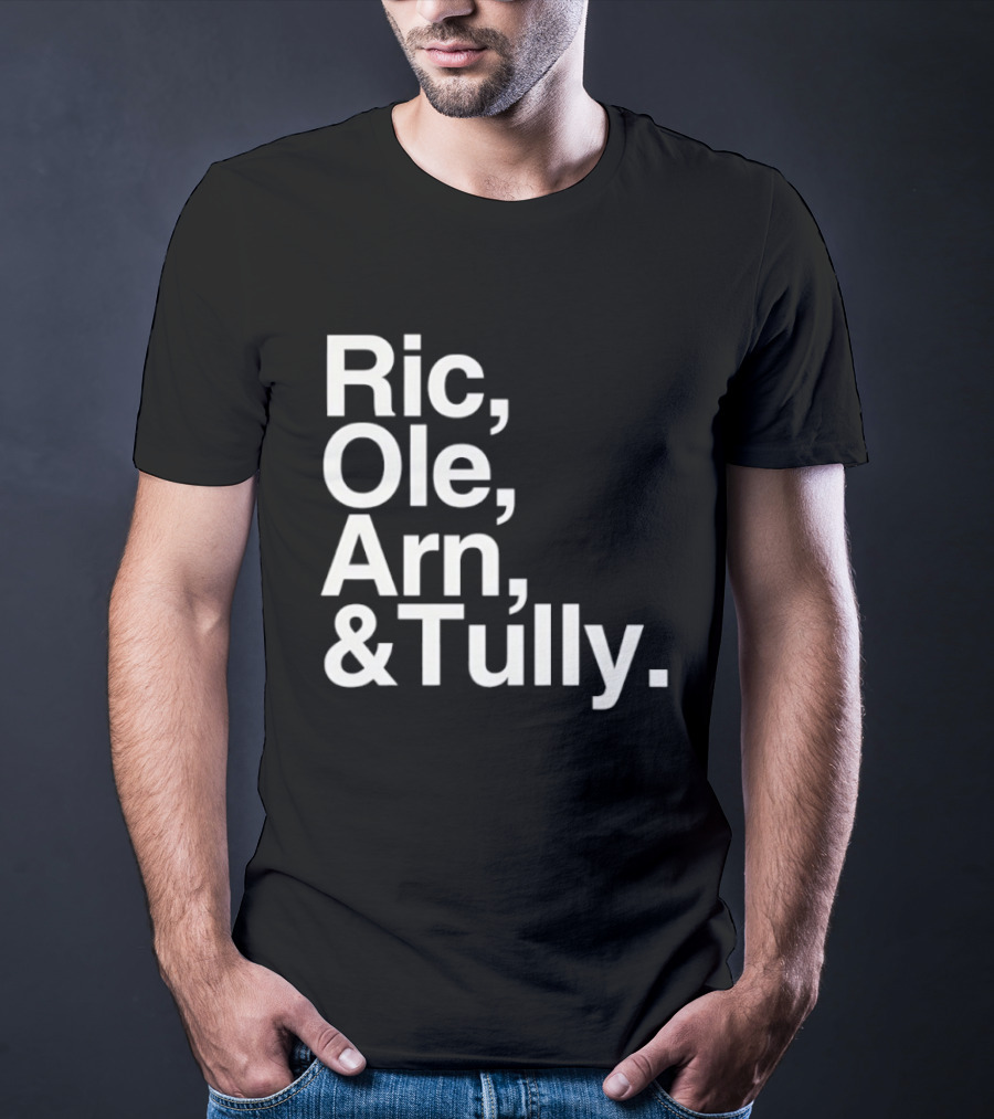 Ric Ole Arn & Tully Retro Wrestling Legends T-Shirt