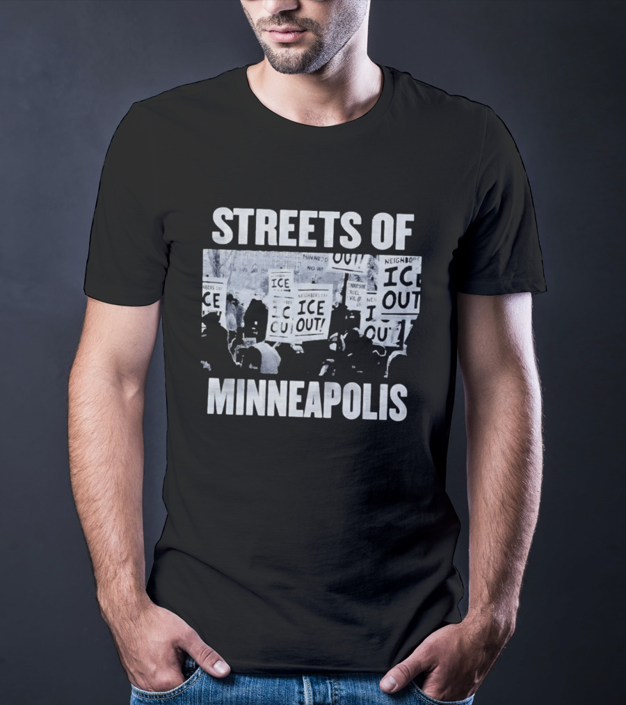 Streets Of Minneapolis Neighbors Say Ice Out T-Shirt