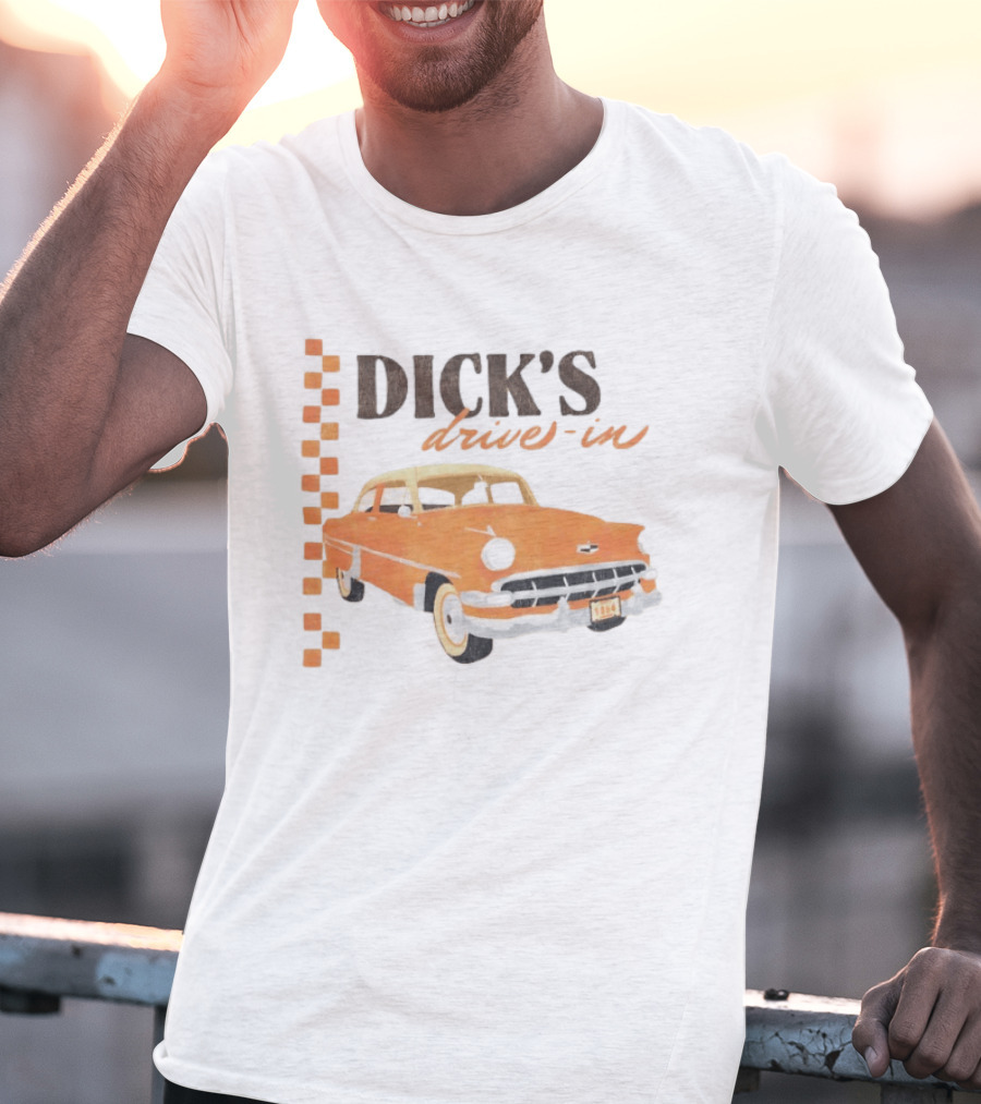Dick's Drive In Vintage Car T-Shirt