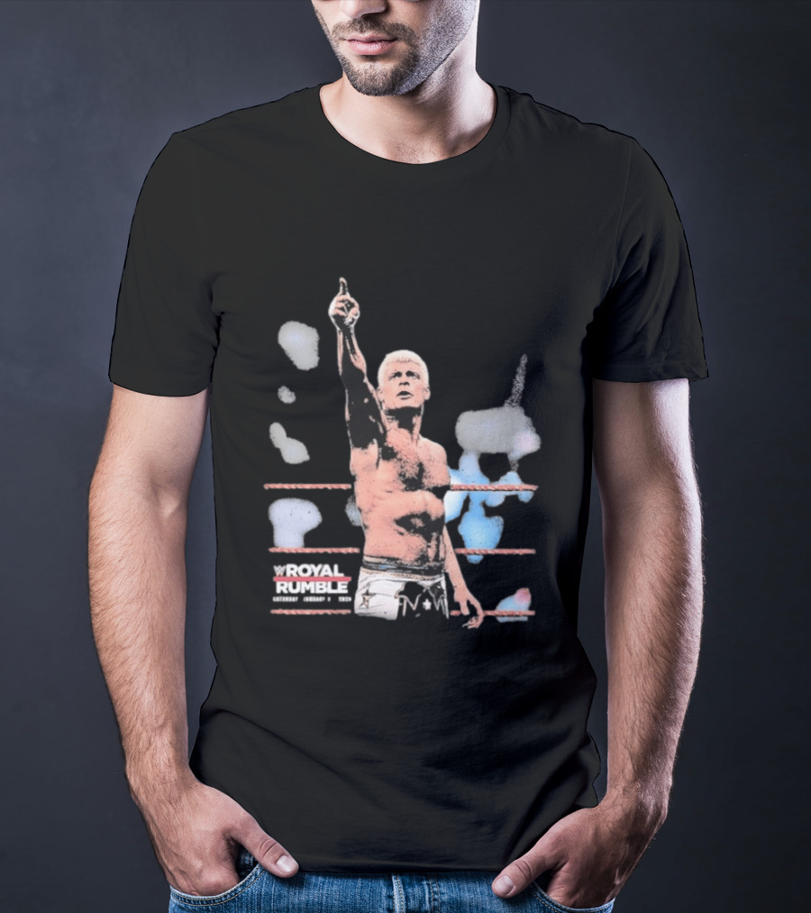 Cody Rhodes WWE Royal Rumble Wrestling Event 2024 T-Shirt