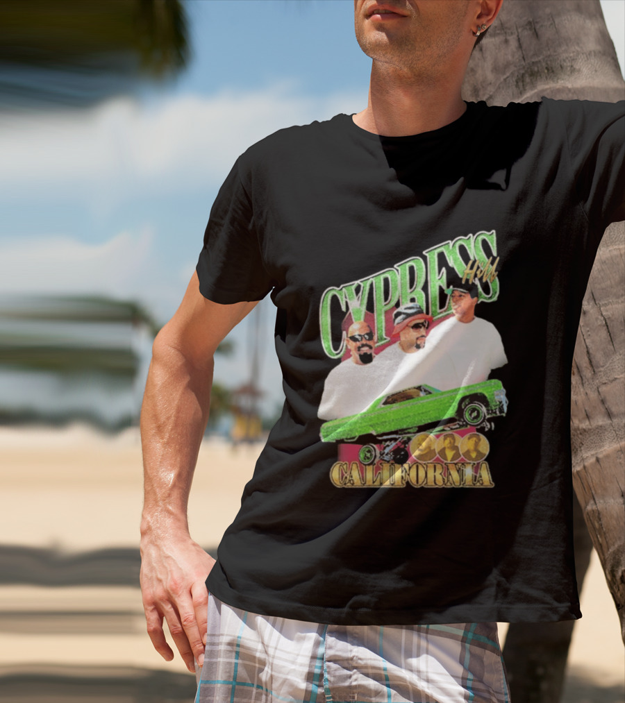 Cypress Hill California Lowrider Urban Style Hip Hop T-Shirt