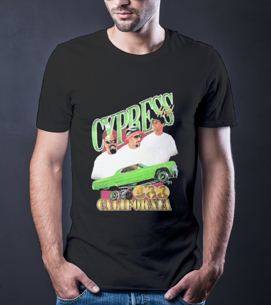 Cypress Hill California Lowrider Urban Style Hip Hop T-Shirt