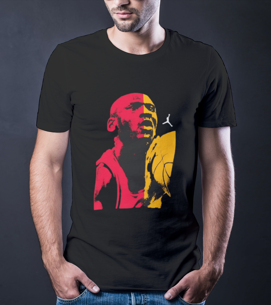 Michael Jordan 1985 Chicago Bulls Retro Basketball Legend T-Shirt