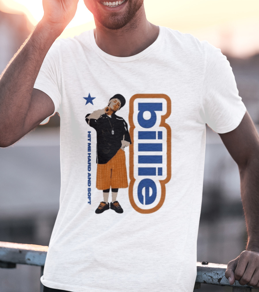 Billie Eilish Lean Hit Me Hard And Soft Tour 2024 2025 Star T-Shirt