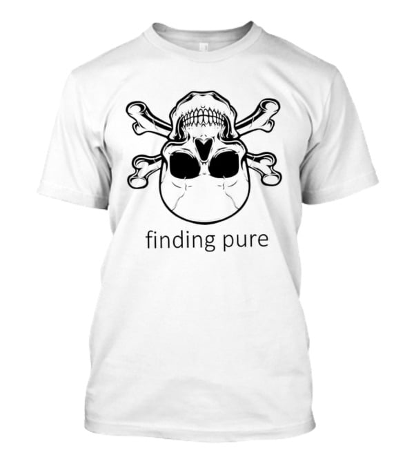 Finding Pure Skull Crossbones T-Shirt