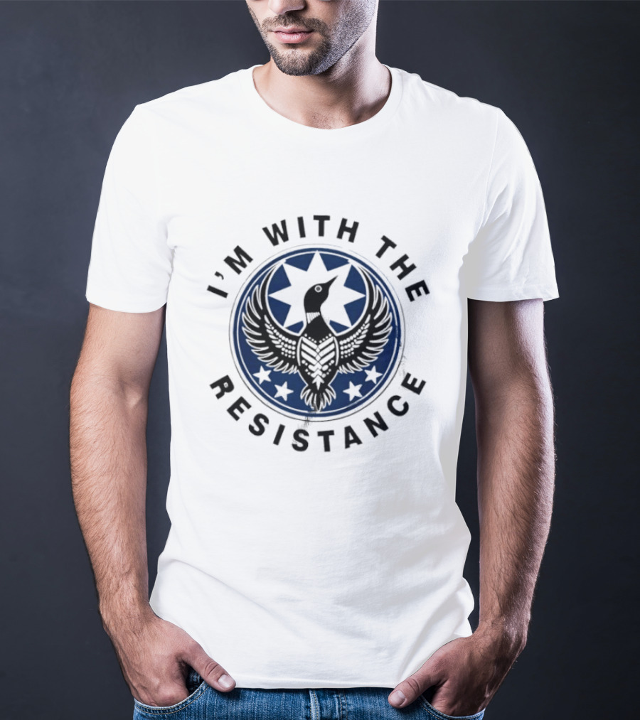 I'm With The Resistance Starbird Rebel Alliance Crest T-Shirt