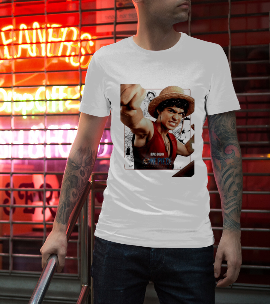 Iñaki Godoy As Monkey D. Luffy One Piece Live Action Into The Grand Line T-Shirt