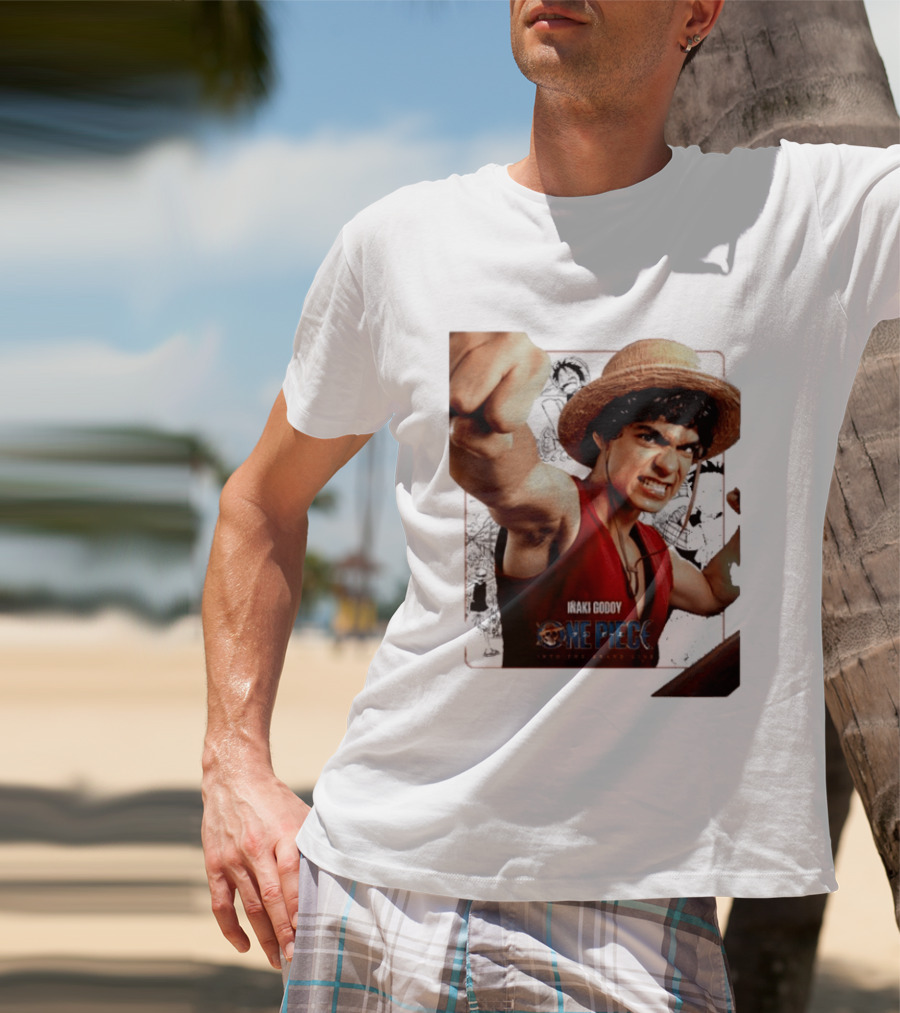 Iñaki Godoy As Monkey D. Luffy One Piece Live Action Into The Grand Line T-Shirt