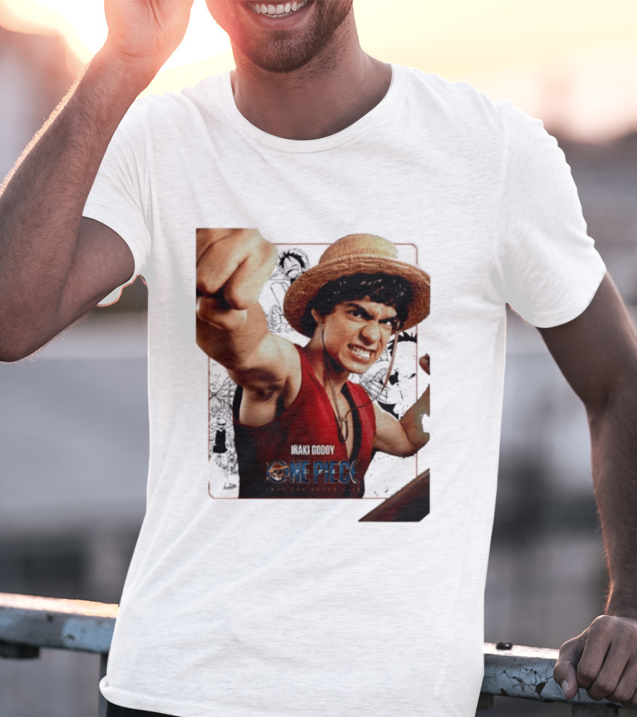 Iñaki Godoy As Monkey D. Luffy One Piece Live Action Into The Grand Line T-Shirt