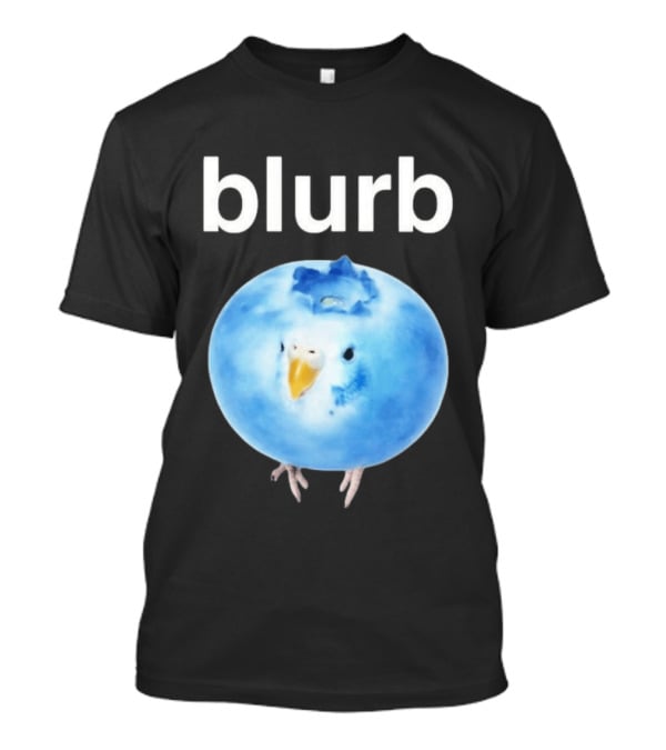 Blurb Bluebird Blueberry Fusion T-Shirt