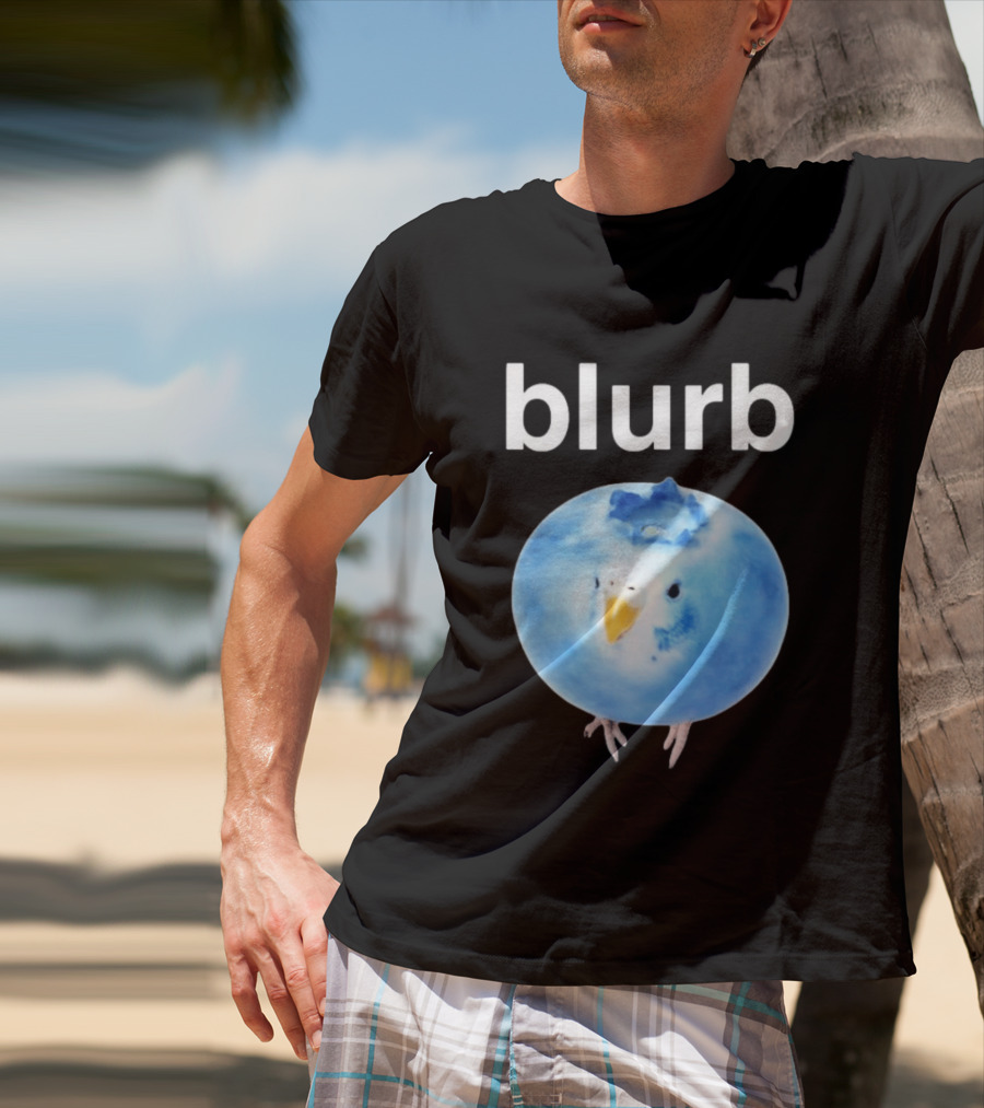 Blurb Bluebird Blueberry Fusion T-Shirt