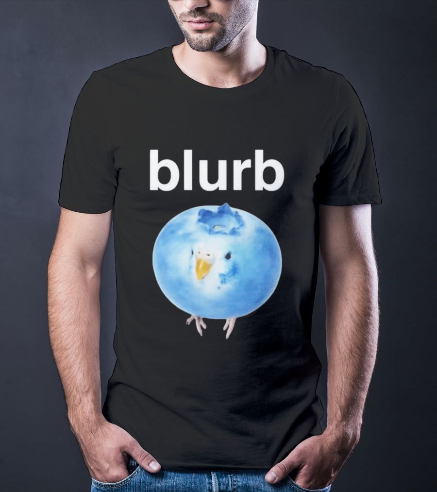 Blurb Bluebird Blueberry Fusion T-Shirt