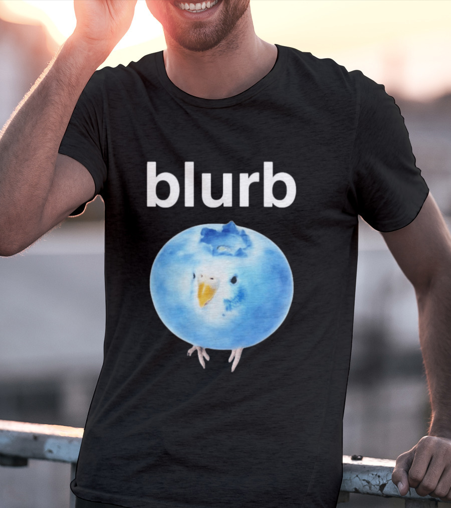 Blurb Bluebird Blueberry Fusion T-Shirt