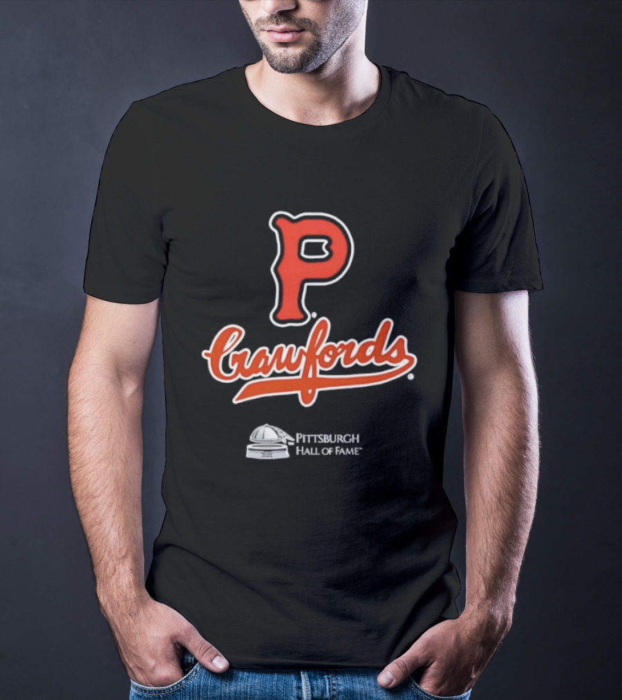 Pittsburgh Crawfords P Hall Of Fame Baseball Team T-Shirt