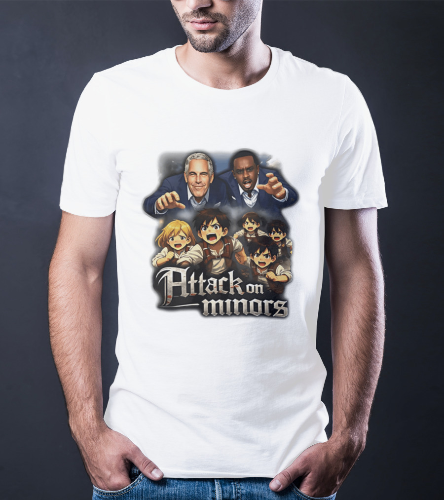 Attack On Minors Epstein And Diddy And T-Shirt